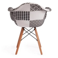 Кресло Secret De Maison CINDY SOFT (EAMES) (mod. 101) black/white (черный/белый) - Изображение 2